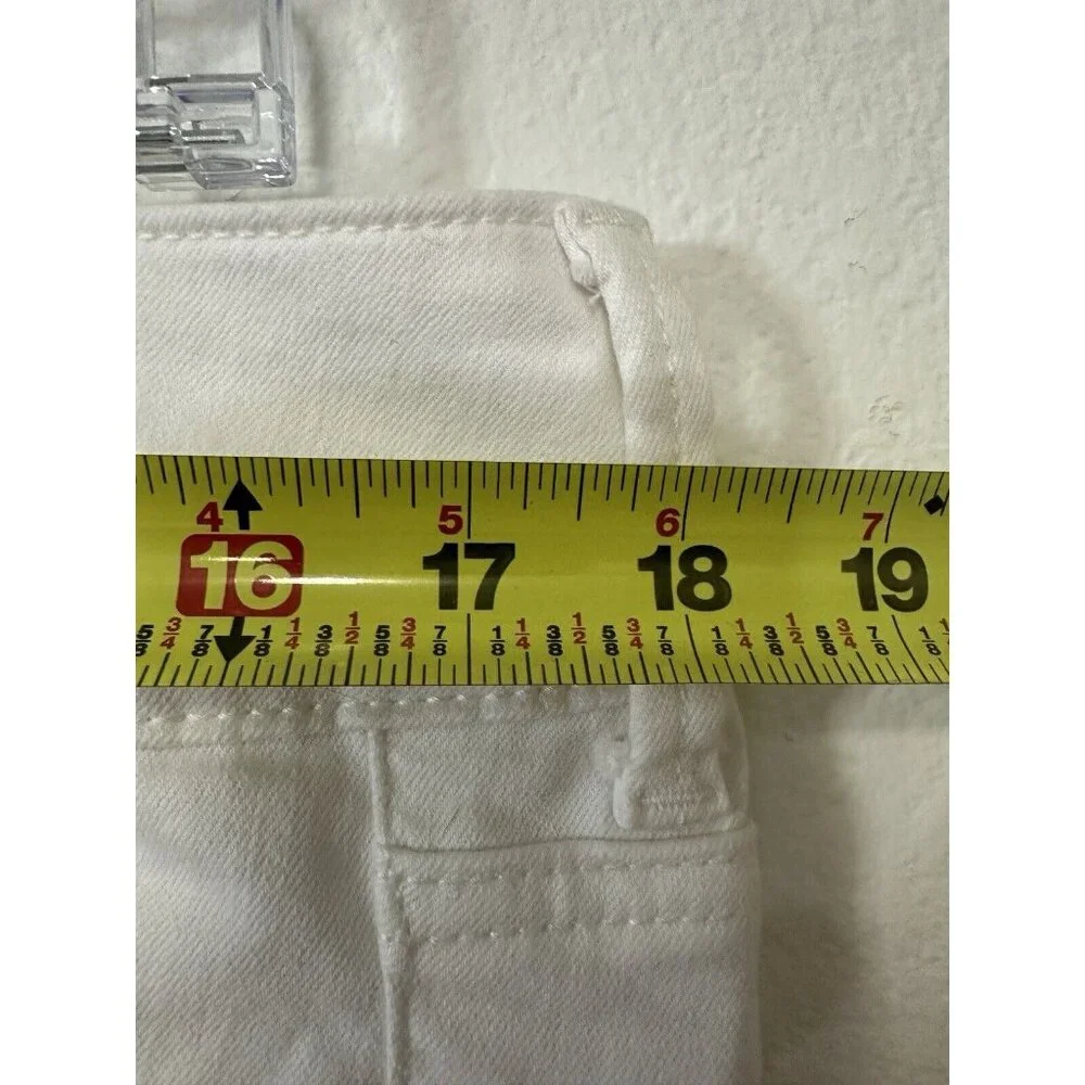 Torrid White High Rise Crop Jeggings Size 16 - Picture 5 of 7